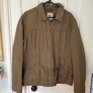 Mens Timberland Brown Workwear Jacket size XL